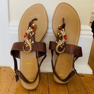 Barely worn Miss Trish of Capri Sandal